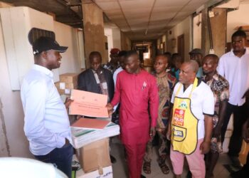 Gov Nwifuru Orders 6 Workers Arrested For Alleged Sale Of Gov’t Materials 