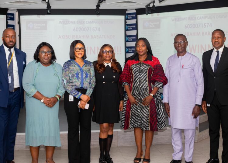 Cross-section of Keystone Bank staff with representatives of regulatory agencies at the event in Lagos recently.