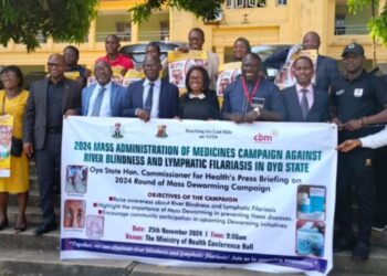 Oyo Gov’t Deworms 5m Residents, Offers Drugs To Curb River Blindness, Lymphatic Filariasis