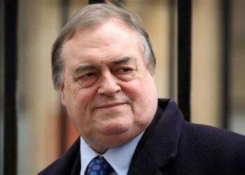 Ex-UK Deputy Prime Minister John Prescott Dies At 86