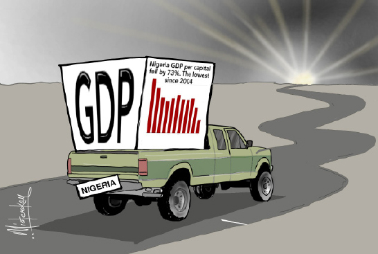 Beyond Numbers: Rethinking Nigeria’s Path To Prosperity 1 Nigeria GDP cartoon