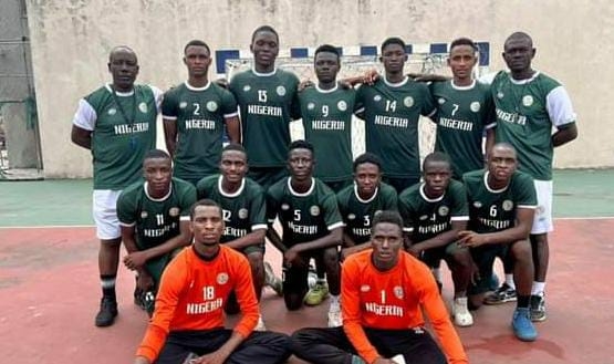 Nigerias U 18 handball team