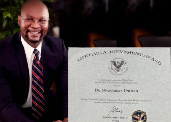 Timi Frank Hails Prof. Umerah Over US President Life-time Achievement Award