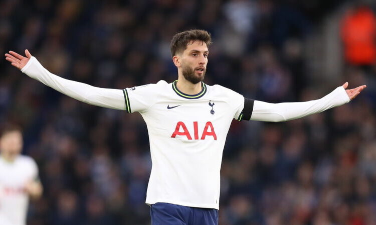 File photo dated 11-02-2023 of Tottenham midfielder Rodrigo Bentancur, who has returned to full training but is still weeks away from being in contention to play first-team football. Issue date: Friday October 20, 2023.