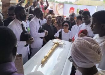 Senator Ifeanyi Ubah Laid To Rest In Hometown