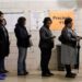 PICTORIAL: Voters Head To Polling Centres On US Election Day