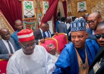 PICTORIAL: Kwankwaso Excited As VP Shettima, Obasanjo, Atiku, Abbas, Ministers, Govs, Others Grace Daughter’s Wedding