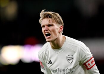 Injury: Arsenal Captain, Odegaard, Back In Training, Set To Make Return Against Inter Milan