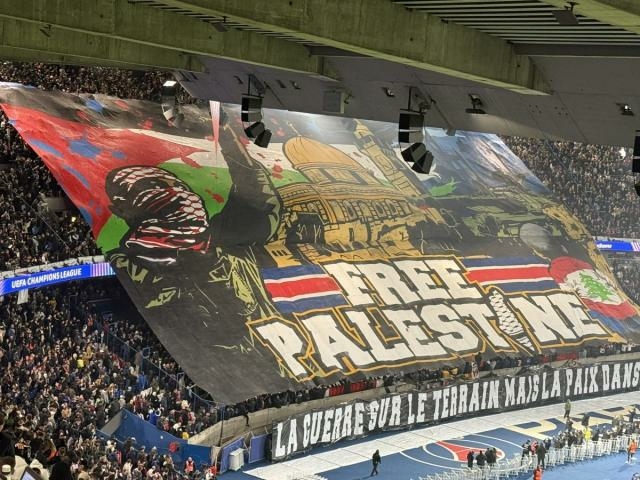 PSG Escape UEFA Sanctions After Fans Display ‘Free Palestine’ Banner 1 c7daa1830513e0a2f2b553af3e69119f