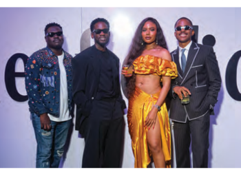Nancy Isime, Mr Eazi, Nwune Celebrate Glenfiddich Launch In Lagos