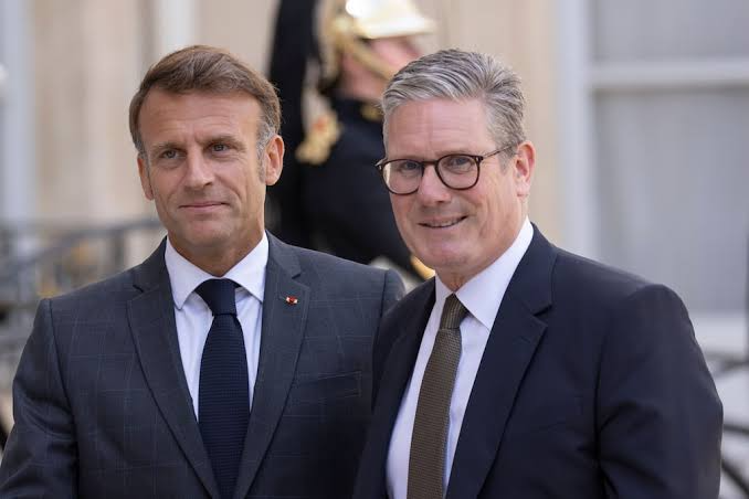Starmer, Macron To Discuss Help For Ukraine After Trump's Election Victory 1 starmer and macron