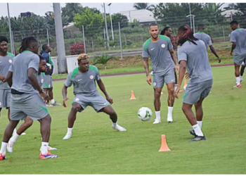 AFCON Qualifier: Super Eagles Camp Bubbles As Osimhen, Lookman, 20 Others Train For Benin Republic Clash