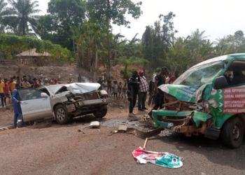 JUST-IN: 1 Dead, Another Injured In Benue Gov’s Convoy Crash In Hometown