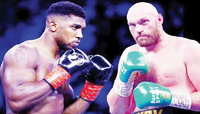 Boxing: Joshua Vs Fury Fight May Earn $300m Revenue 1 FURY AND JOSHUA