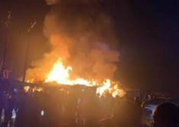 Fire Razes 17 Shops At Oyo Market