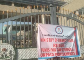 Ex-Soldiers Disrupt Activities At Finance Ministry Over Unpaid Entitlements