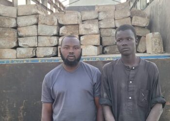 PICTORIAL: Police Arrest 2 Over Alleged Vandalism, Theft In Bauchi