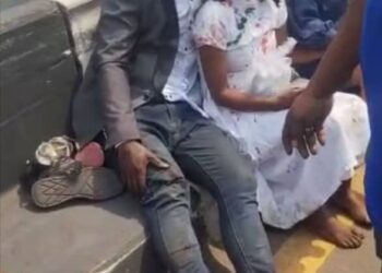 PICTORIAL: Newlyweds, 16 Others Survive Ghastly Accident On Third Mainland Bridge In Lagos 