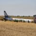JUST-IN: Flight Disrupted As Cargo Airplane Skids Off Abuja Runway