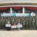 COAS Presents Bank Cheques To Relatives Of Deceased Personnel, 12 Hilux Vans To RSMs