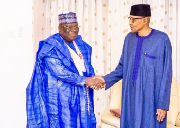 Ex-Senate President, Lawan, Visits Buhari in Daura
