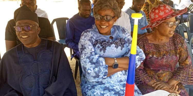 Left to Right: Mr. Femi Falana (SAN), Mrs. Funmi Falana (SAN) and Mrs. Bolanle Asubiojo.