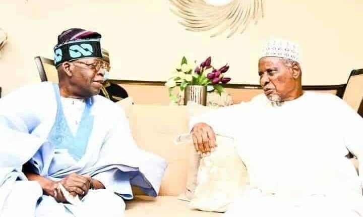 Tinubu Felicitates Tanko Yakassai At 99 1 L R President Bola Tinubu and Alhaji Tanko Yakasai 720x430 1