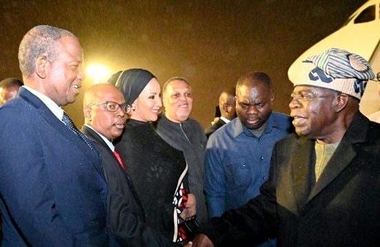 Matawalle Receives Tinubu In South Africa 1 Mattawalle Tinubu