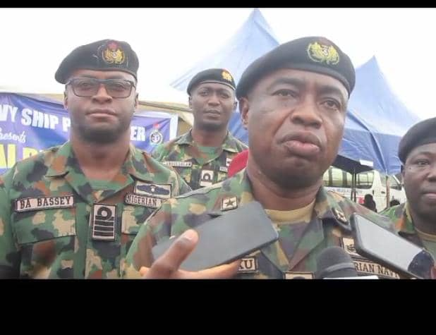 Navy Offers Free Medical Outreach In Rivers 1 Navy Commodore Cajethan Aniaka