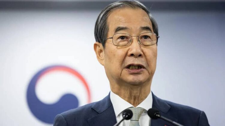 South Korean Prime Minister, Han Duck-soo.