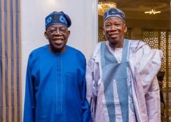 Tinubu Felicitates APC Chairman Ganduje At 75