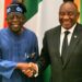 Nigeria-South Africa Alliance Crucial For Africa’s Leadership —Tinubu
