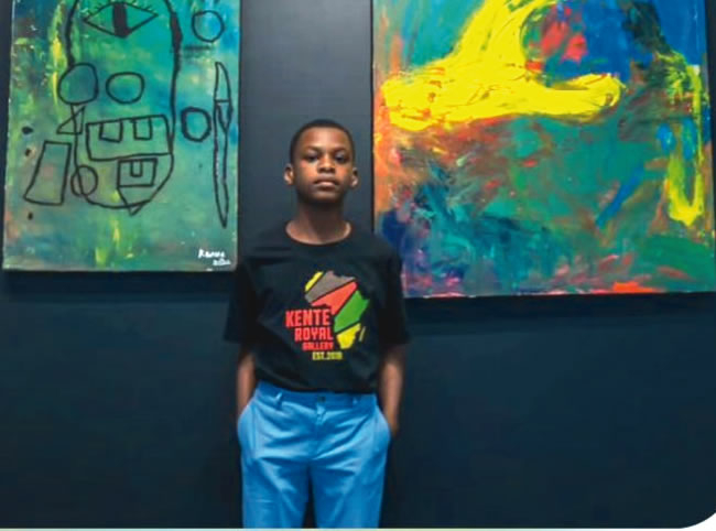 PICTORIAL: 15-yr-old Autistic Art Protégé Attempts Guinness World Record For Largest Art Canvas 1 WhatsApp Image 2024 12 06 at 16.45.59