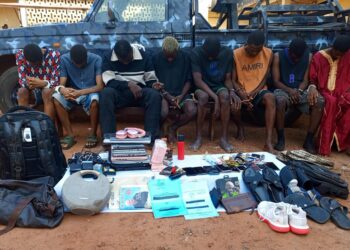 Police Arrest Dismissed Soldier, 7 Others For Alleged Armed Robbery