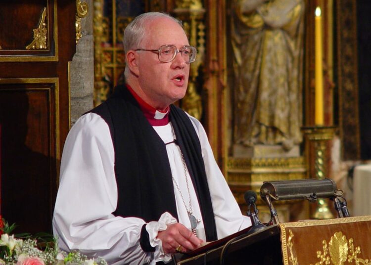 Former Archbishop of Canterbury, George Carey.