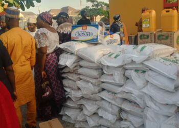 Christmas: Gov Buni Distributes Food Items To Christian Widows In Yobe