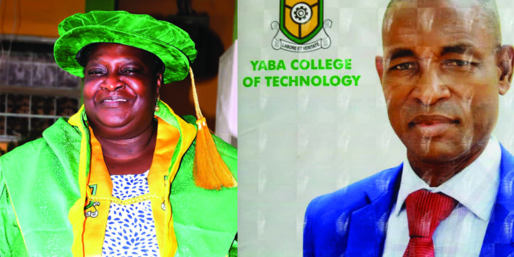 Mrs. Henrietta Adebola Gbemisola Badejo (l), Dr. John Olusola Dada