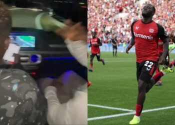 Leverkusen Probe Video Of Boniface Speeding While Using Phone