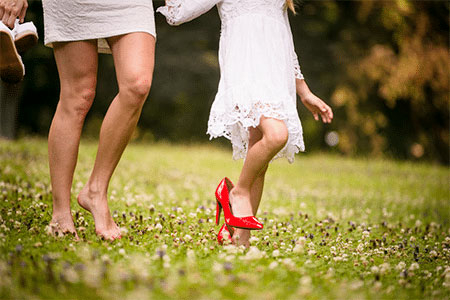 comfortable high heel shoes for children