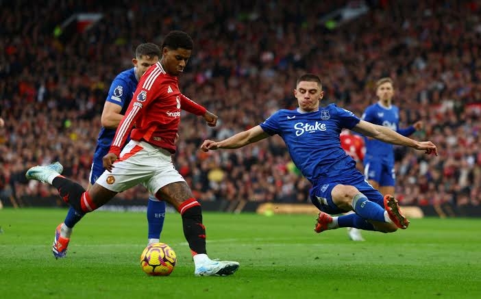 Rashford, Zirkzee's Goals Help Man Utd Crush Everton In Amorim's First Home Match 1 images 1