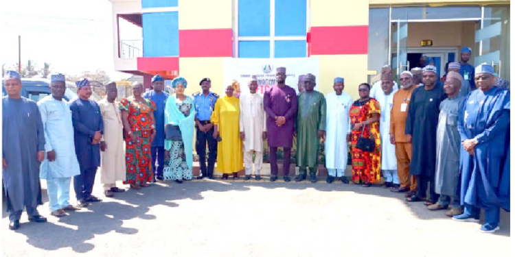 Participants and dignitaries at the management retreat programme organised by the Nigerian Police Trust Fund( NPTR) in Ilorin, Kwara State. Photo by Abdullahi Olesin, Ilorin.