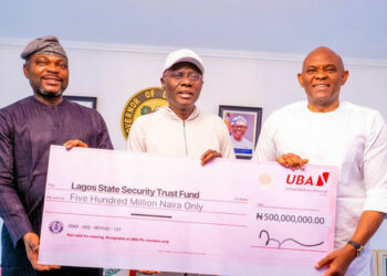 UBA Donates N500m To Lagos Security Trust Fund