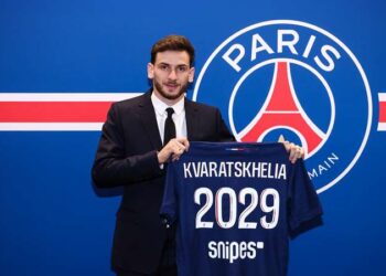 PSG Sign Kvaratskhelia From Napoli Until 2029