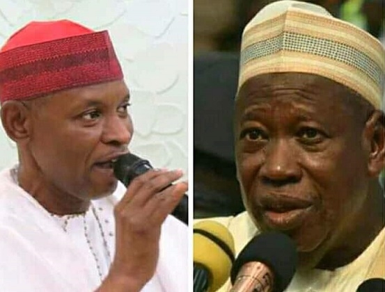 Ganduje Left Over N48bn Gratuities – Gov Yusuf 1 Abba Kabiru Yusuf and Abdullahi Umar Ganduje