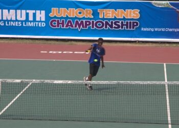 Azimuth Shipping Lines Junior Tennis Tourney Serves Of At LLTC