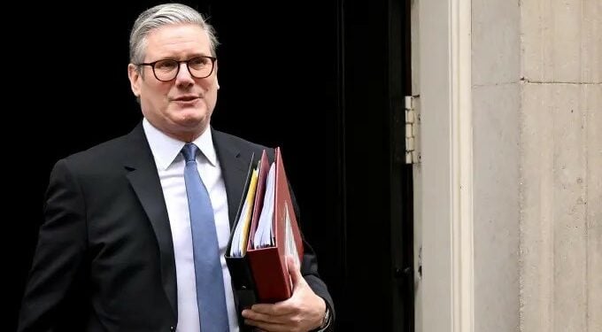 British Prime Minister Keir Starmer