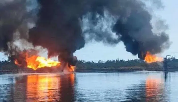 Buguma Fire Outbreak: HOSTCON Youths Accuse SPDC/NNPCL Of Negligence 1 Buguma Fire Outbreak