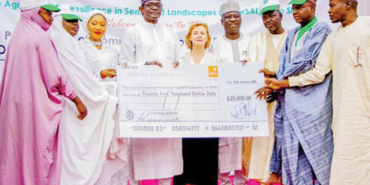 Governor Buni flags off disbursement of $2.5m to 101 communities and farmer groups