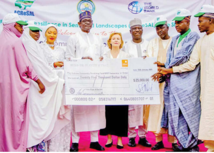 Governor Buni flags off disbursement of $2.5m to 101 communities and farmer groups