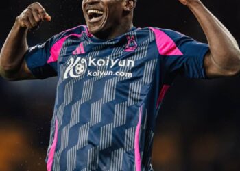 Awoniyi Marks First Premier League Goal With Symbolic Celebration